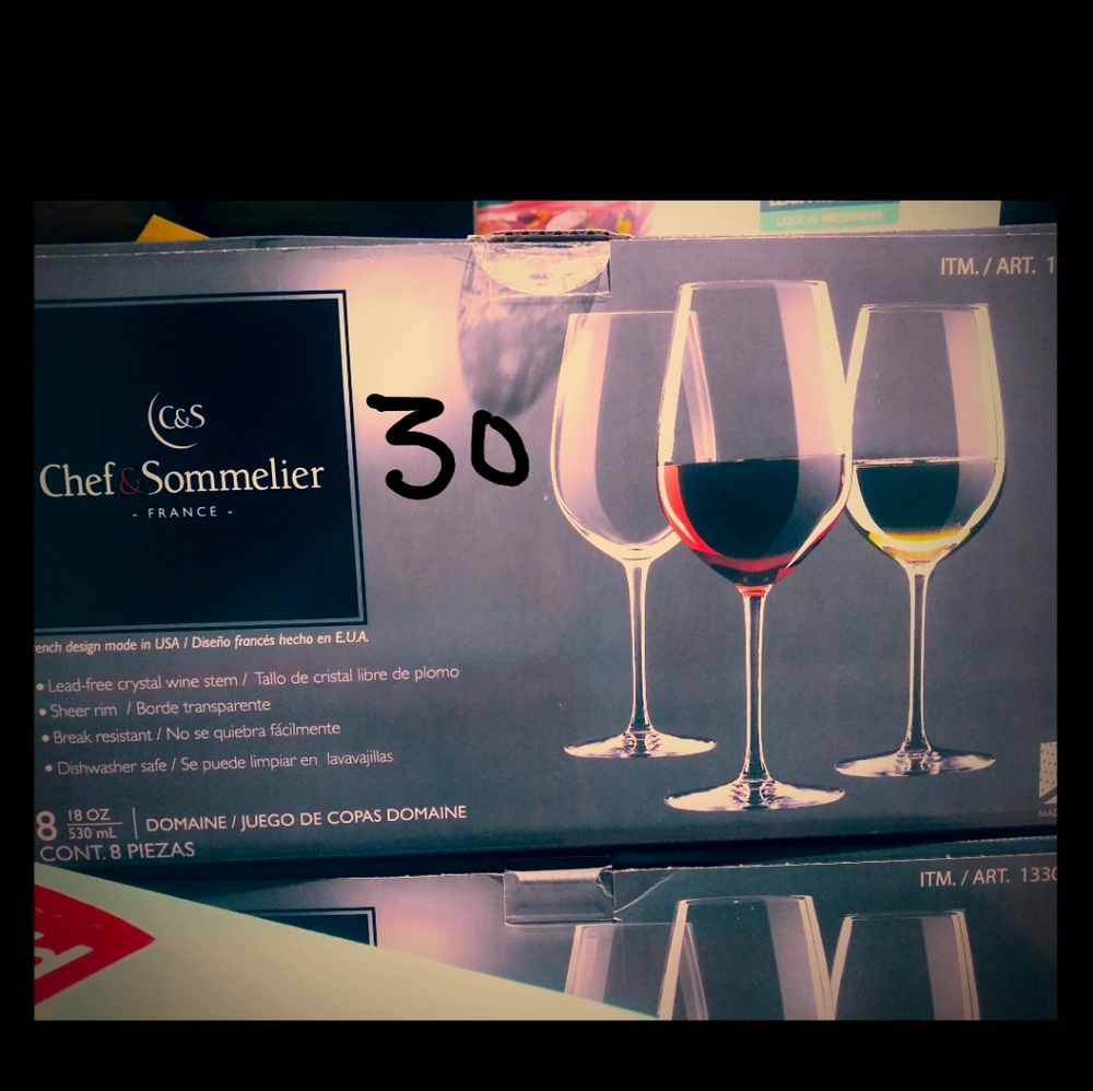 Wine glass set